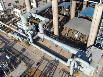 四联智能公司管理层赴神木参观乏汽